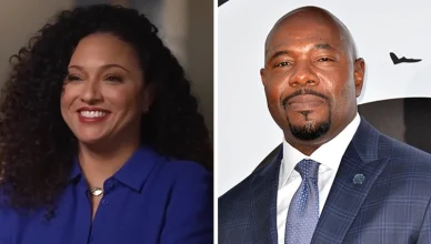 Filmmakers Alex Stapleton and Antoine Fuqua (Credit: ABC News and Feature Flash)