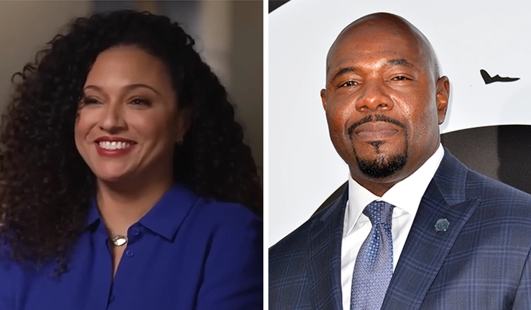 Filmmakers Alex Stapleton and Antoine Fuqua (Credit: ABC News and Feature Flash)