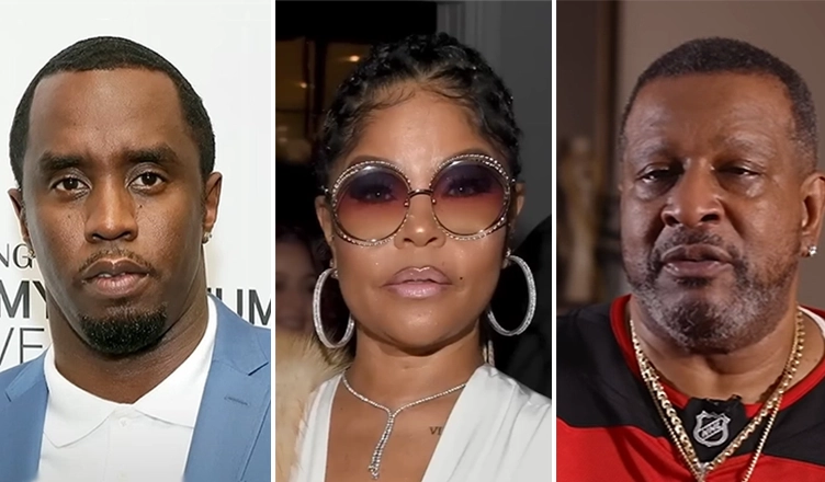 L-R) Sean "Diddy" Combs, Misa Hylton and Gene Deal. (Credit: YouTube)