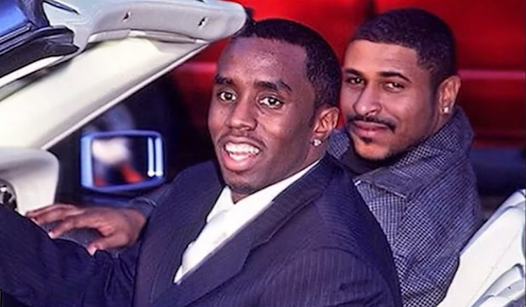 Sean "Diddy" Combs and Anthony "Wolf" Jones. (Credit: YouTube/Dose of Mystery Channel)
