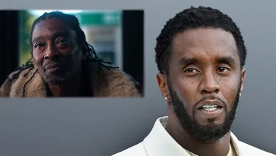 Kirk Burrowes and Sean Combs (Credit: L-R Netflix and Shutterstock)