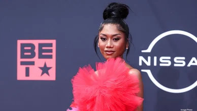 Muni Long arrives at the BET Awards 2022 held at Microsoft Theater at L.A. Live on June 26, 2022 in Los Angeles, California, United States. — Photo by Image Press Agency