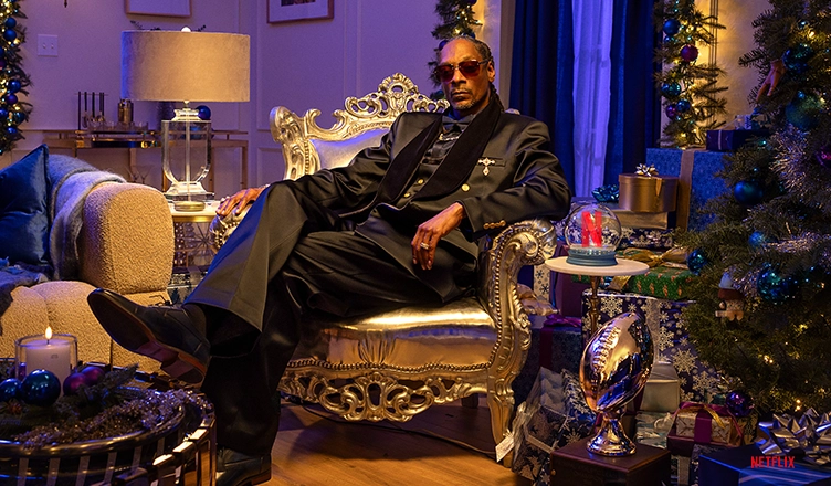 Snoop Dogg Will Headline NFL Christmas Gameday Halftime Show on Dec. 25, 2025. (Credit: Netflix)
