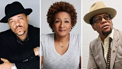 Survival of the Thickest Season 3 Guest stars include Ice-T (Credit: Steve Vaccariello), Wanda Sykes (Credit: Sykes Entertainment), DL Hughley (Credit: Shannon McCollum)