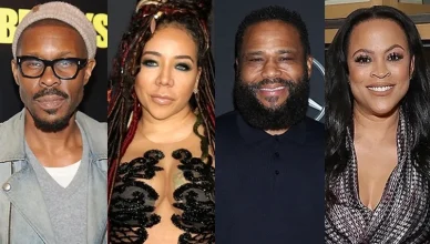 The 2026 season of TV One's Uncensored will feature Wood Harris, Tameka "Tiny" Harris, Anthony Anderson and Shaunie Henderson (Credit: Shutterstock and Getty Images)
