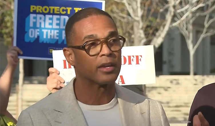 Don Lemon spoke to reporters in downtown Los Angeles following his release from federal custody on Friday, January 30, 2026. (Credit: YouTube/Urban Hollywood 411)