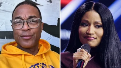 Don Lemon and Nicki Minaj (Credit: YouTube/Don Lemon and TPUSA)