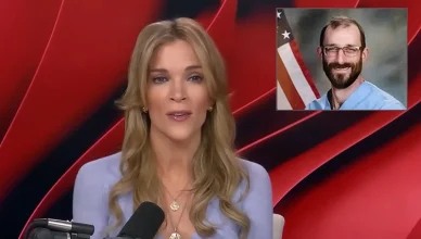 Megyn Kelly and Alex Pretti (Credit: YouTube and United States Department of Veterans Affairs)