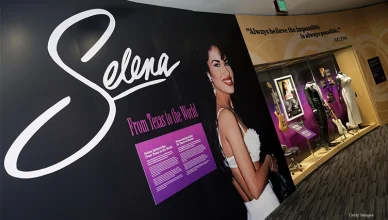A general view of atmosphere at Selena Exhibit and Press Preview at GRAMMY Museum L.A. Live on January 14, 2026 in Los Angeles, California. (Photo by Rebecca Sapp/Getty Images for The Recording Academy)