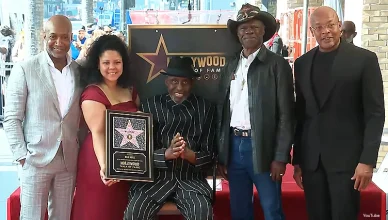 Bill Duke Star on Hollywood Walk of Fame (Credit: YouTube/Hollywood Walk of Fame)