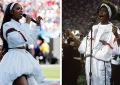 Coco Jones paid homage to Whitney Houston with her custom ensemble at the Super Bowl on Sunday, Feb. 8, 2026. (Credit: YouTube)