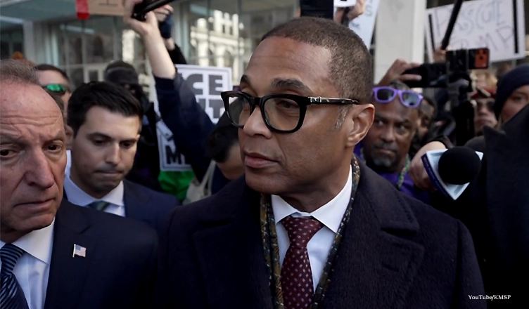 Don Lemon appeared in federal court on Friday, Feb. 13, 2026 in St. Paul, Minnesota. (Credit: YouTube /KMSP-TV)