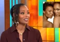 Eva Marcille sat down with CBS Mornings to discuss her time on America's Next Top Model. (Credit: CBS and UPN)