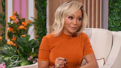 Karen Huger sat down for an interview on the Feb. 12, 2026 episode of Sherri. (Credit: Sherri)