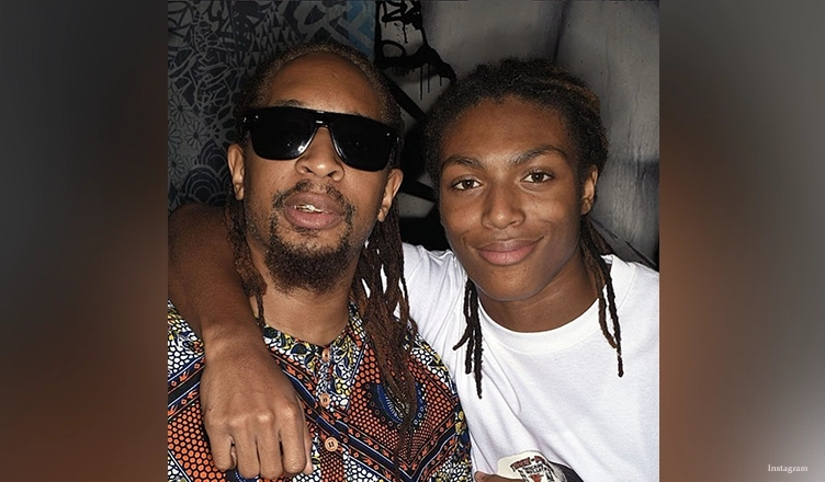Rapper Lil Jon and his son Nathan Smith aka DJ Young Slade (Credit: Instagram/@yoitsslade)