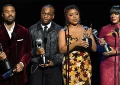 NAACP Image Awards 2026 winners included (L-R) Michael B. Jordan, Miles Caton, Quinta Brunson and Viola Davis. (Credit: Getty Images for NAACP Image Awards)