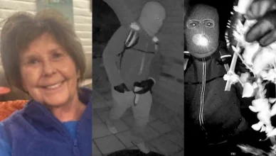 The FBI released photos and videos on Tuesday, Feb. 10, of a person of interest in the disappearance of Nancy Guthrie. (Credit: FBI)