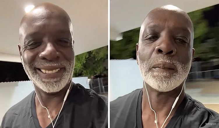 'RHOA' star Peter Thomas celebrates his release from prison in a video on social media. (Credit: Instagram)