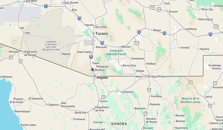 Rio Rico, Arizona (Credit: Google Maps