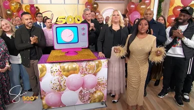 Staffers on Sherri celebrated the show's 500th episode in November 2025. (Credit: YouTube/Sherri)