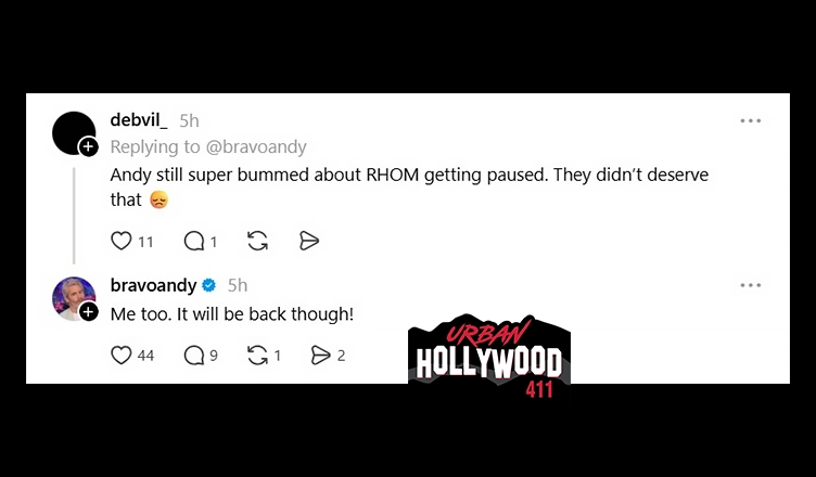 Andy Cohen Threads Post about RHOM. (Credit: Threads/Andy Cohen)