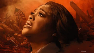 Sherri Shepherd plays the last survivor pulled from the debris at Ground Zero in Lifetime's "Angel in the Rubble." (Credit: Lifetime)