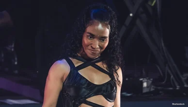 Clarkston, Mi - June 25 2023: Rozonda Thomas of TLC at Pine Knob Music Theater. (Credit: Shutterstock)