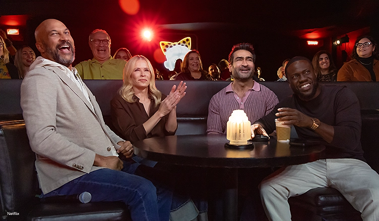 Funny AF With Kevin Hart (Credit: Netflxi)