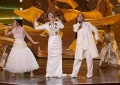 Rei Ami, EJAE, and Audrey Nuna perform "Golden" onstage during the 98th Oscars® at the Dolby® Theatre at Ovation Hollywood on Sunday, March 15, 2026. (Credit: Trae Patton/The Academy)