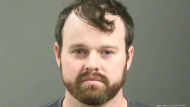 Joseph Duggar Booking Photo (Credit: Washington County Sheriff's Office)
