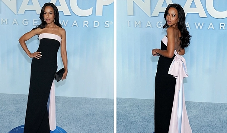 Kerry Washington attends the 57th NAACP Image Awards at Pasadena Civic Auditorium on February 28, 2026 in Pasadena, California. (Photo by Bennett Raglin/Getty Images for BET)