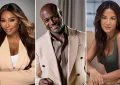 Cynthia Bailey, Taye Diggs and Heather Hemmens will star in the new Lifetime romance movie. (L-R Credit: Derek Blanks, James Willis, Rowan Daly via Lifetime)