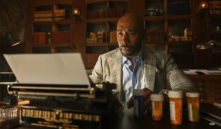 Morris Chestnut in Watson (Credit: CBS)