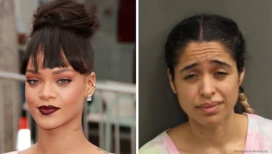 Rihanna and shooting suspect Ivanna Lisette Ortiz (Credit: Shutterstock/Arrests.org)