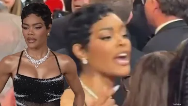 Teyana Taylor at 2026 Oscars (Credit: YouTube)