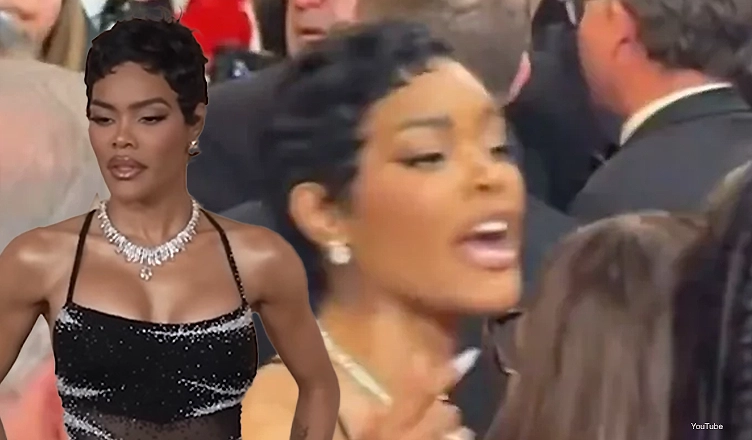 Teyana Taylor at 2026 Oscars (Credit: YouTube)