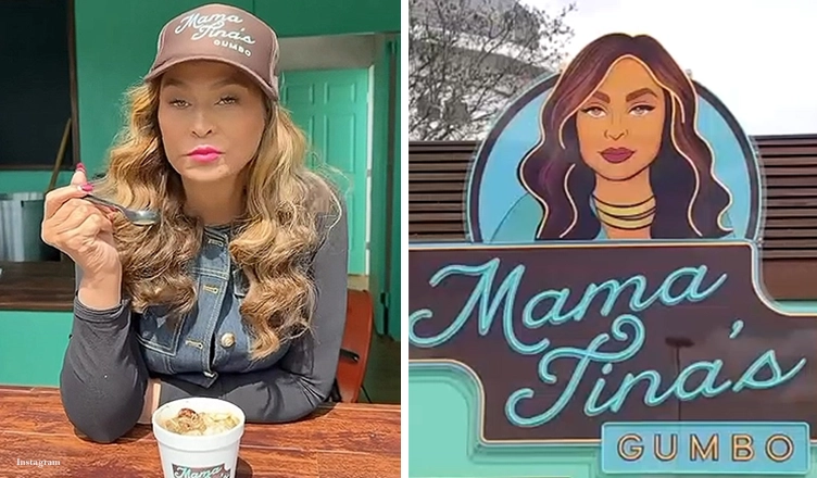 Tina Knowles opened a pop-up gumbo stand at the Houston Livestock Show & Rodeo before it was shut down by health inspectors. (Credit: Instagram/Tina Knowles)