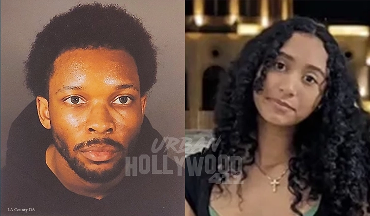 D4vd Booking Photo and Celeste Rivas (Credit: Los Angeles County District Attorney's Office)