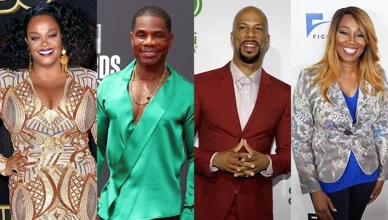 HBCU Awarefest Benefit Concert lineup includes (L-R) Jill Scott, Kirk Franklin, Common and Yolanda Adams. (Credit: Popular Images)