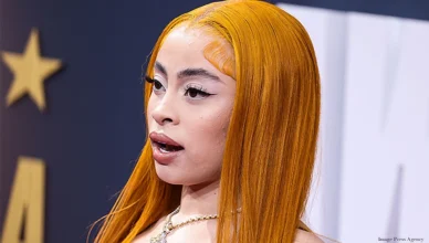 Ice Spice (Isis Naija Gaston) wearing Dolce and Gabbana arrives at the BET Awards 2023 held at Microsoft Theater at L.A. Live on June 25, 2023 in Los Angeles, California, United States. — Photo by Image Press Agency