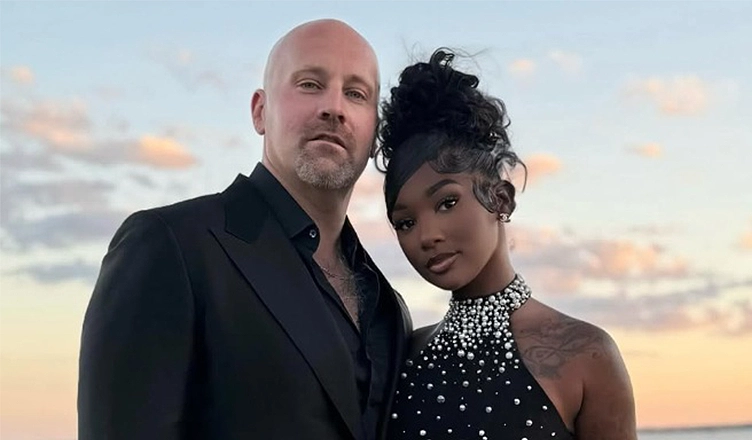 Lifestyle influencer Ashlee Jenae and oartner Joe McCann (Credit: Instagram/ashleejenae)