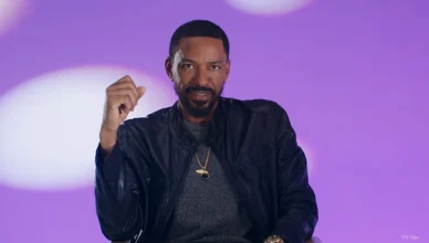 Laz Alonso on Uncensored. (Credit: TV One)