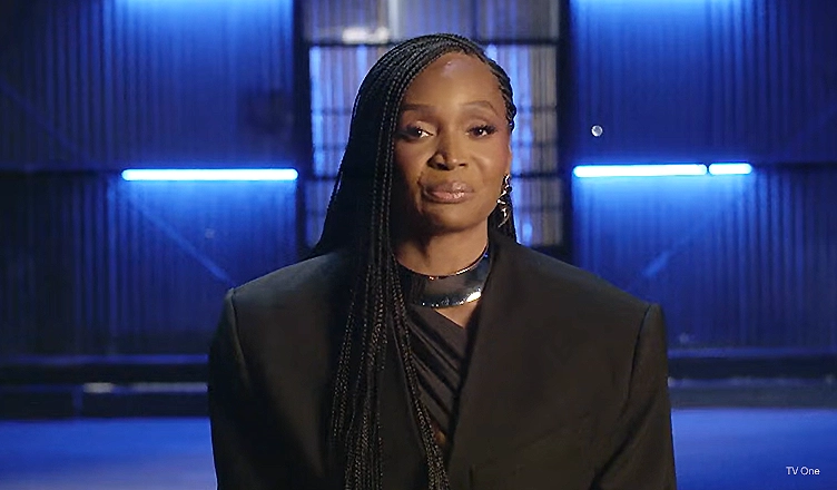 Marlo Hampton on Uncensored (Credit: TV One)