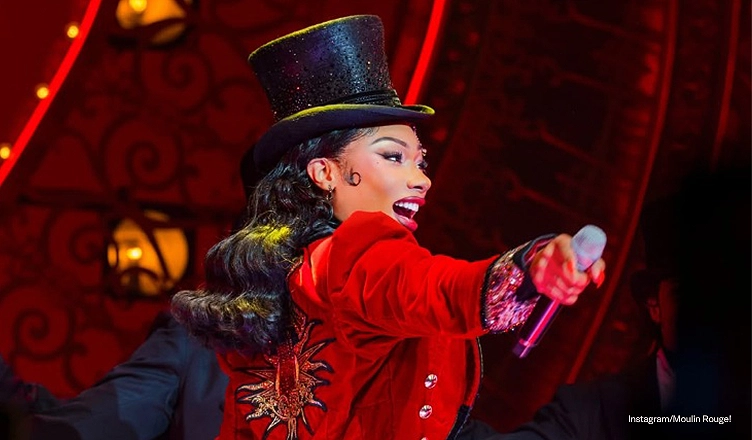 Megan Thee Stallion Returns to Moulin Rouge! (Credit: Instagram/Moulin Rouge)