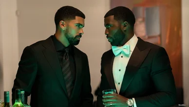 Netflix crime thriller Nemesis stars Y’lan Noel and Matthew Law (Credit: Netflix)