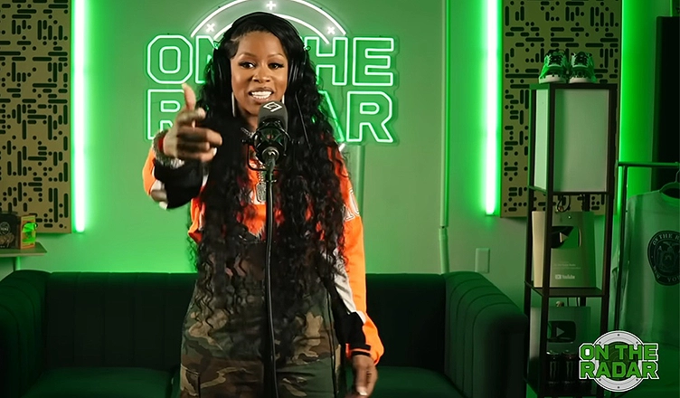 Rema Ma took aim at estranged husband papoose and his girlfriend Claressa on diss track 'W.Y.F.L.' (Credit: YouTube/On the Radar)