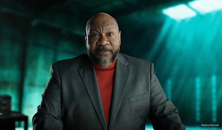 Ving Rhames hosts "History's Deadliest" for the History Channel. (Credit: YouTube/History Channel)