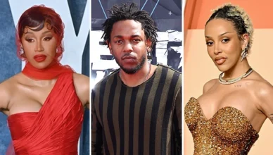 The nominees for the 2026 BET Awards include Cardi B, Kendrick Lamar and Doja Cat (Credit: Shutterstock and Image Press Agency)