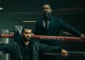Howard Charles (Duke Kilroy) and Nicholas Pinnock (Kingsley Marshall) on Fightland. (Credit: Starz)