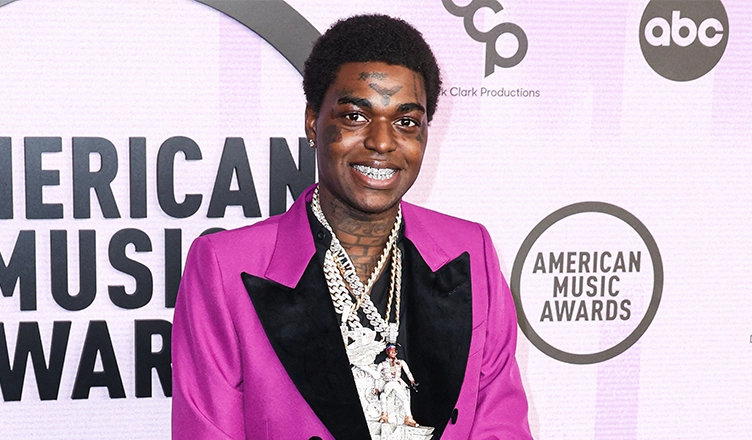 Kodak Black (Bill Kahan Kapri) arrives at the 2022 American Music Awards (50th Annual American Music Awards) held at Microsoft Theater at L.A. Live on November 20, 2022 in Los Angeles, California, United States. — Photo by Image Press Agency